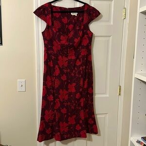 The Cecily fit and flare sweetheart dress by Anthropologie